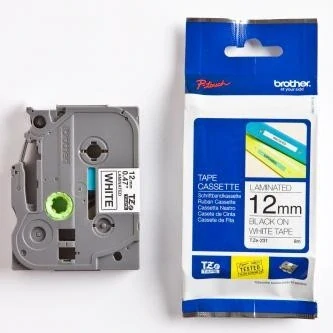 páska BROTHER TZ251 čierne písmo, biela páska Tape (24mm)