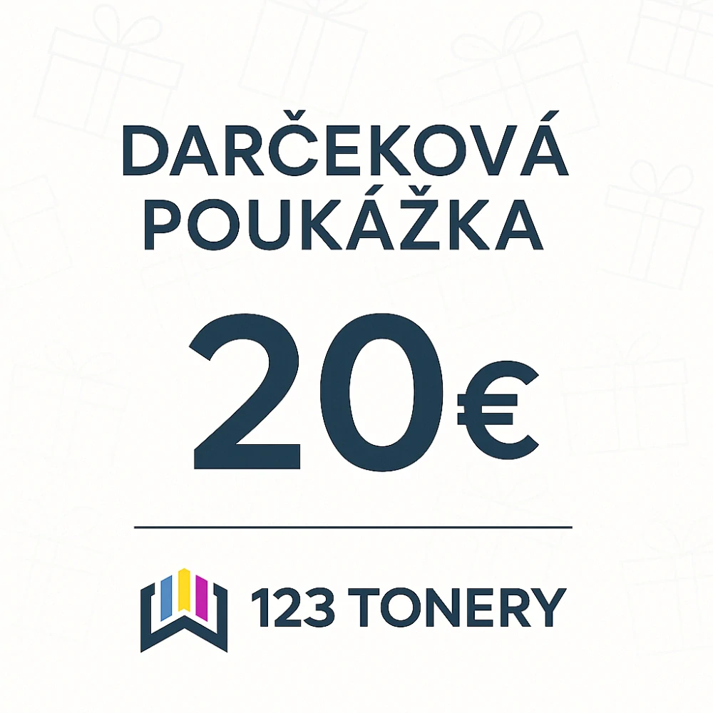 Darčeková poukážka v hodnote 20€