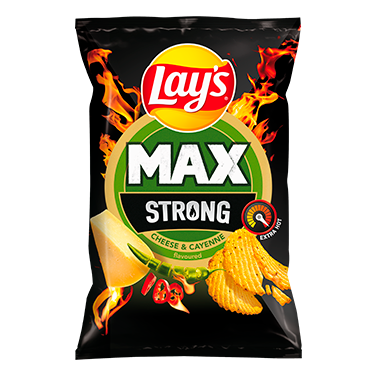 Lays MAX Strong Cheese & Cayenne 14x 55 G